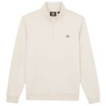 Dickies Oakport Quarter Zip Sweater Off White