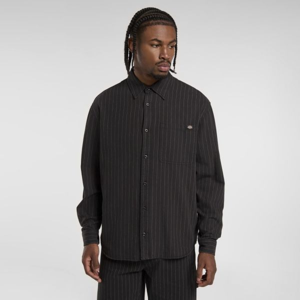 Dickies Service Stripe Overhemd Zwart