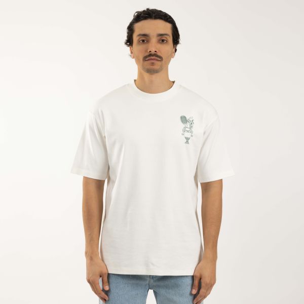 Drôle De Monsieur Medicis Sport T-shirt Off White