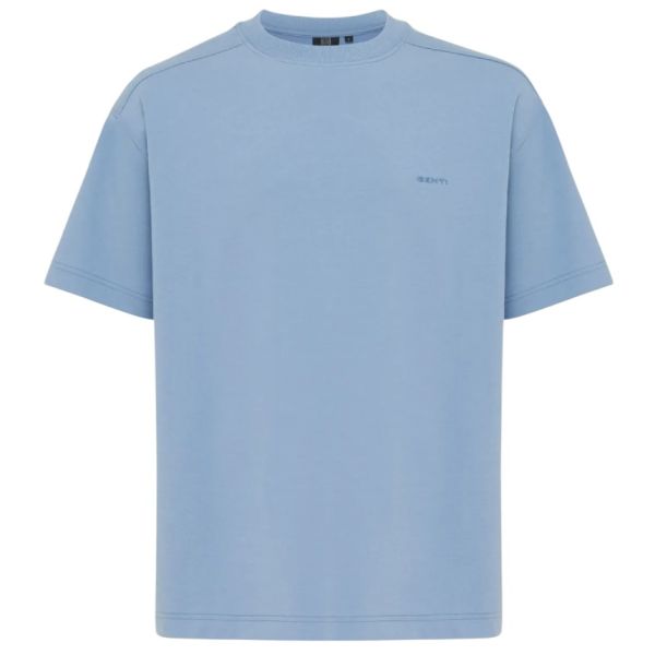 Genti Relaxed Fit T-shirt Blauw