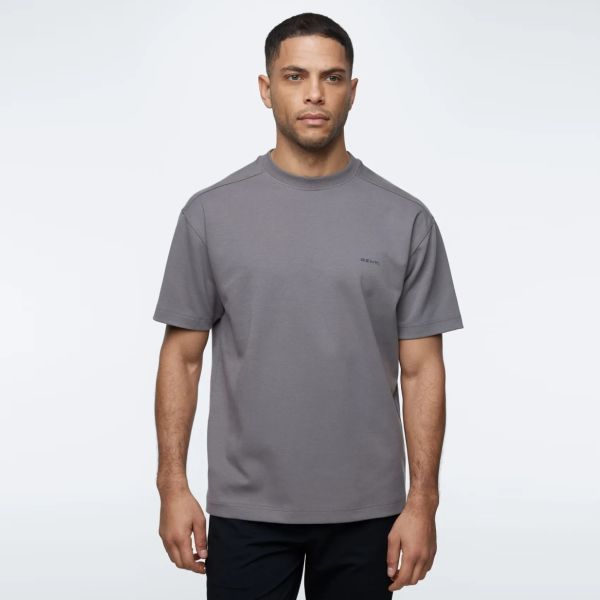 Genti Relaxed Fit T-shirt Bruin