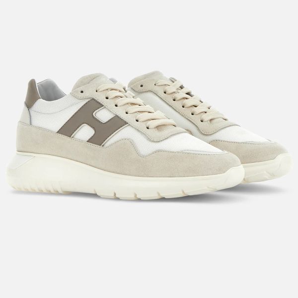 Hogan Interactive Sneaker Off White/Bruin