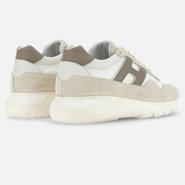 Hogan Interactive Sneaker Off White/Bruin