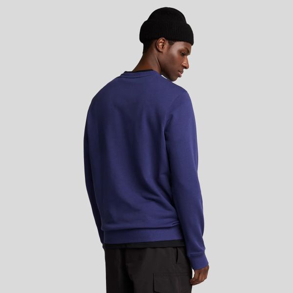 Lyle & Scott Crewneck Sweater Donker Blauw