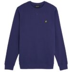 Lyle & Scott Crewneck Sweater Donker Blauw