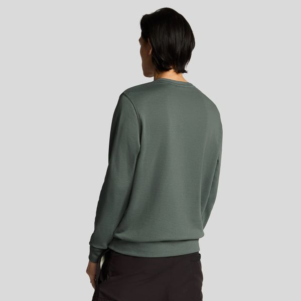 Lyle & Scott Crewneck Sweater Donker Groen