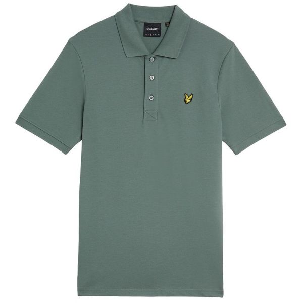 Lyle & Scott Plain Polo Donker Groen