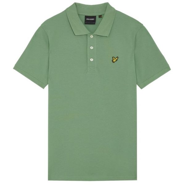 Lyle & Scott Plain Polo Groen