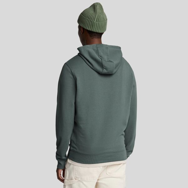 Lyle & Scott Pullover Hoodie Donker Groen