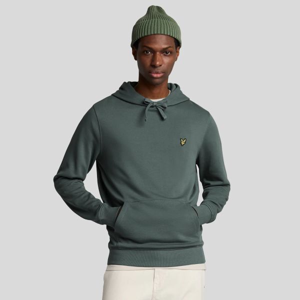 Lyle & Scott Pullover Hoodie Donker Groen