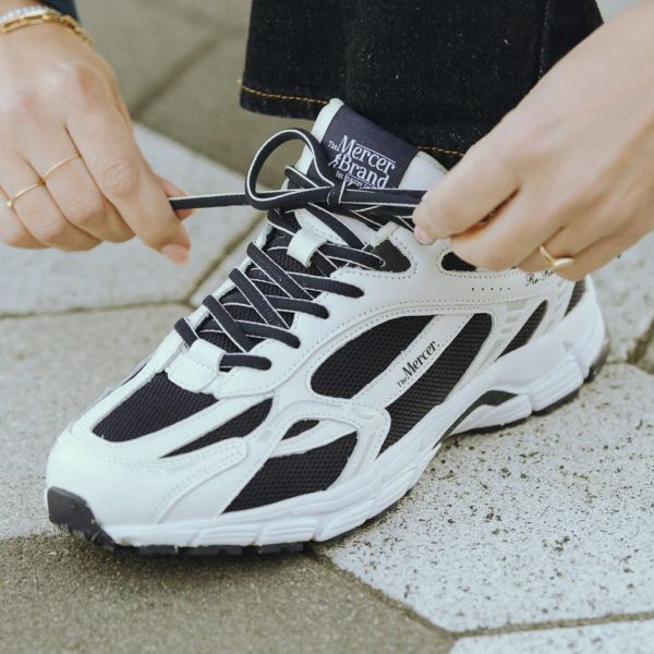Mercer Amsterdam The Re-Run City Sneaker Navy/Wit