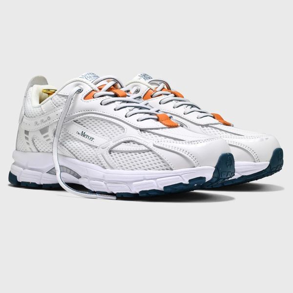 Mercer Amsterdam The Re-Run City Sneaker Wit/Oranje