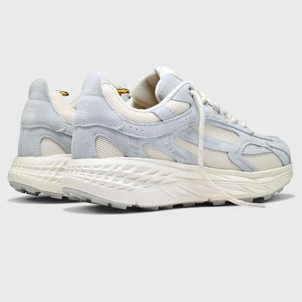 Mercer Amsterdam The Re-Run MAX Suede Sneaker Licht Blauw