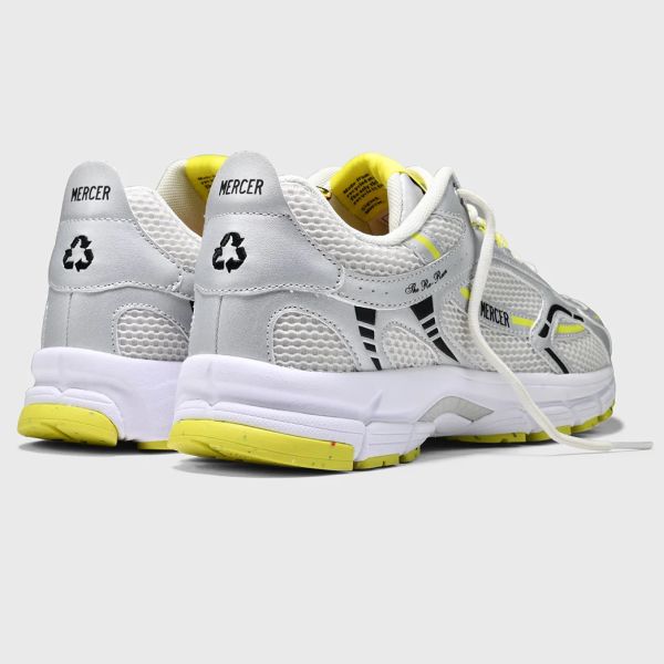 Mercer Amsterdam The Re-Run Neon Sneaker Zilver/Geel