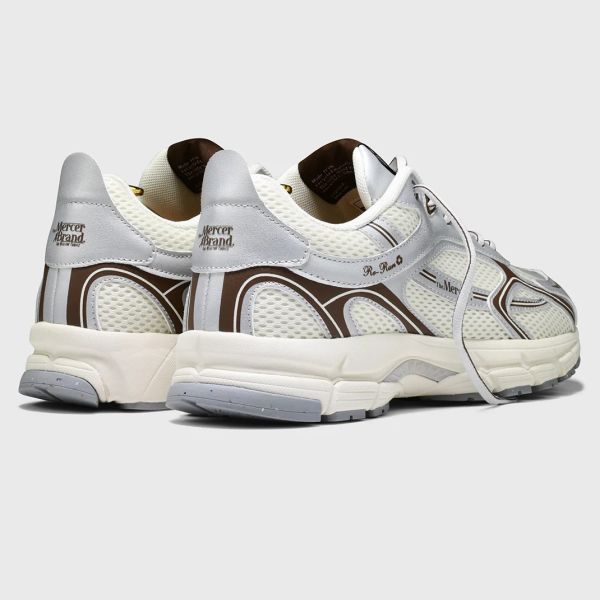 Mercer Amsterdam The Re-Run Speed Sneaker Wit/Bruin