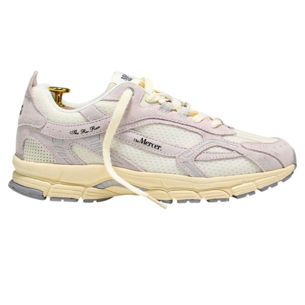 Mercer Amsterdam The Re-Run Vintage Suede Sneaker Roze/Off White