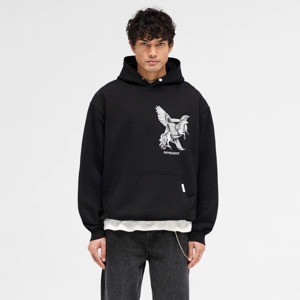Represent Elegance In Motion Hoodie Zwart