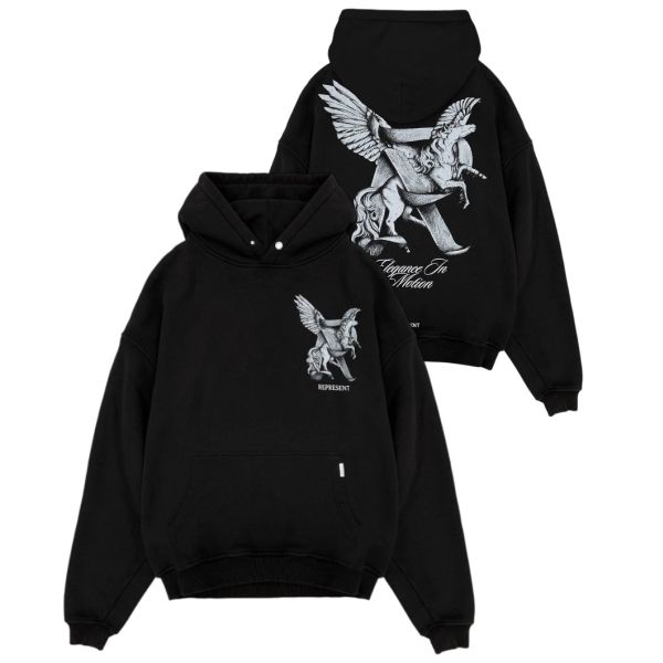 Represent Elegance In Motion Hoodie Zwart