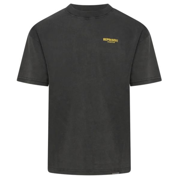 Represent Owners Club T-shirt Grijs/Geel
