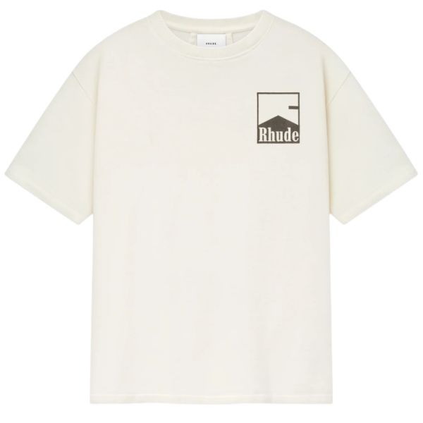 Rhude Chevron T-shirt Off White