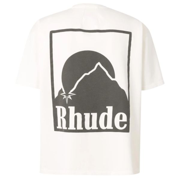 Rhude Moonlight Badge T-shirt Off White