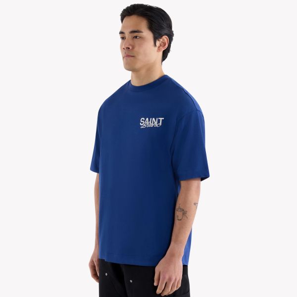 Saint Blanc Apparel T-shirt Blauw