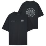 Saint Blanc Crest T-shirt Zwart