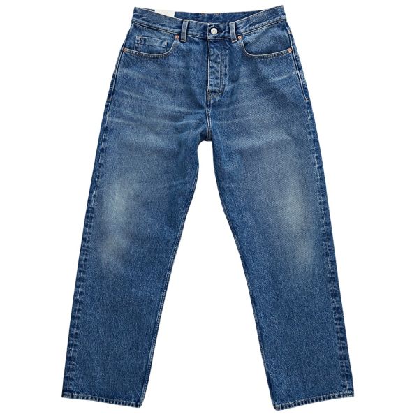 Tenue Luke Loose Straight Jeans Blauw