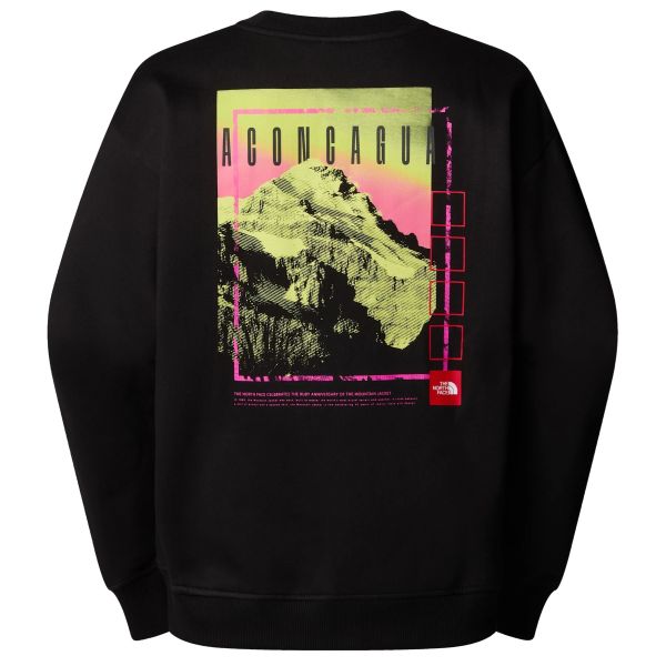 The North Face Axys Oversized Sweater Zwart