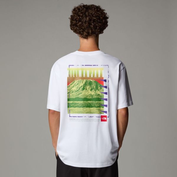 The North Face Axys Oversized T-shirt Wit