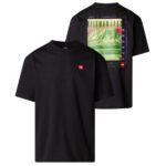 The North Face Axys Oversized T-shirt Zwart