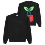 Arbor Antwerp Graphic Cherries Sweater Zwart