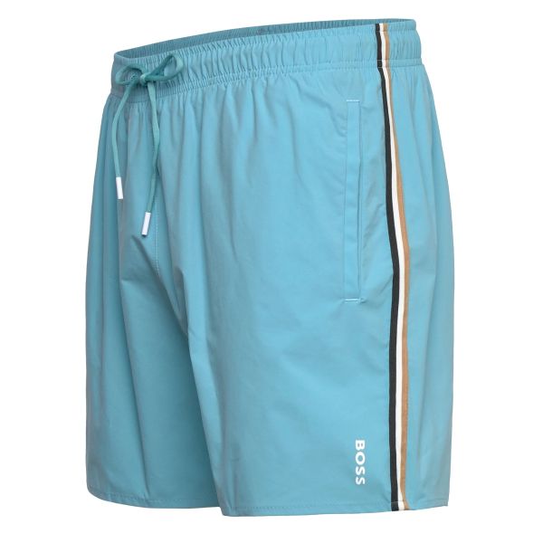 Boss Iconic Zwembroek Licht Blauw