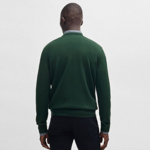 Boss Kanovano Sweater Donker Groen