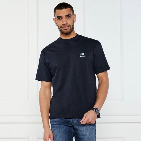 Boss Numbers T-shirt Navy
