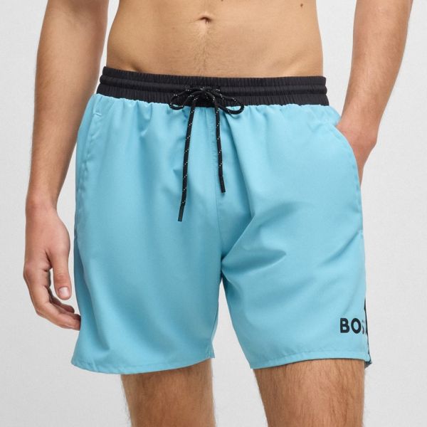 Boss Starfish Zwembroek Licht Blauw