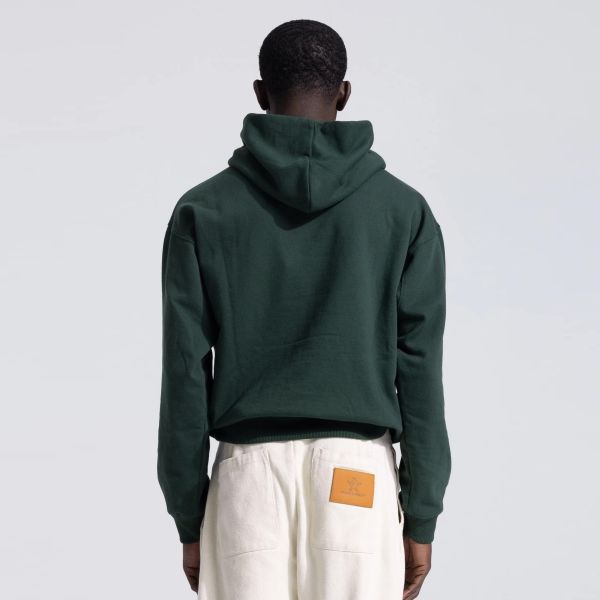 Bram’s Fruit Eyelet Hoodie Donker Groen