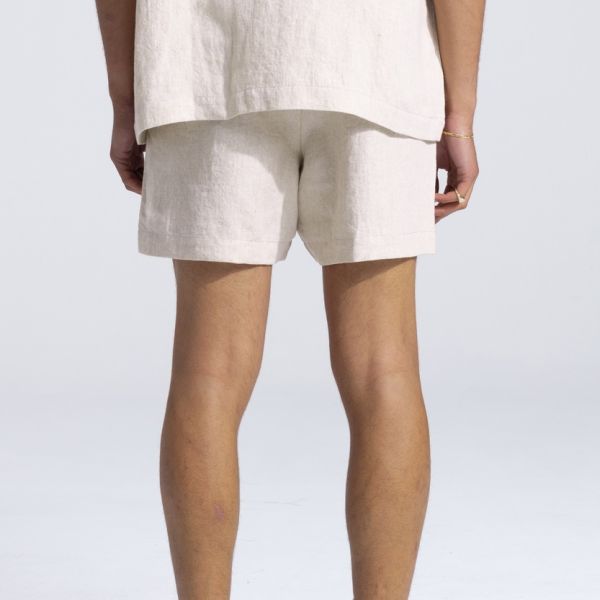 Bram's Fruit Garden Hose Linen Korte Broek Beige