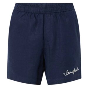 Bram's Fruit Garden Hose Linen Korte Broek Navy