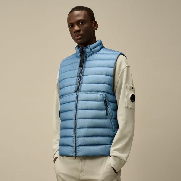 CP Company D.D. Shell Lens Bodywarmer Blauw