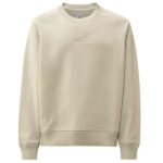 CP Company Diagonal Raised Fleece Logo Sweater Mint