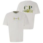 CP Company Printed Logo Back T-shirt Off White