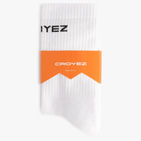 Croyez Logo Sokken 2-Pack Wit