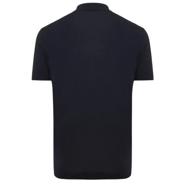 Gentiluomo Merino Polo Navy