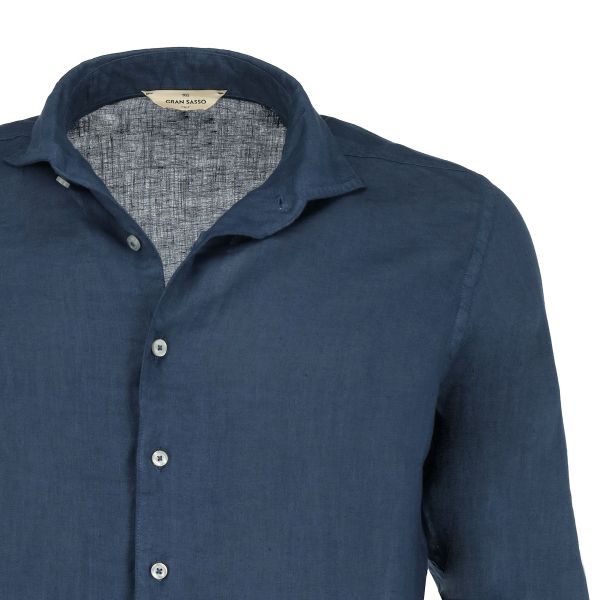 Gran Sasso Overhemd Navy