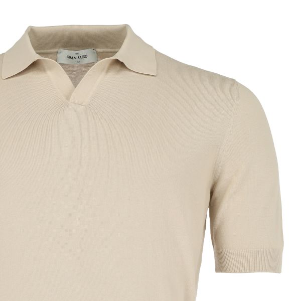 Gran Sasso Tennis Polo Beige