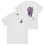 Icecream Cowboy Boot T-shirt Wit
