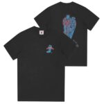 Icecream Cowboy Boot T-shirt Zwart