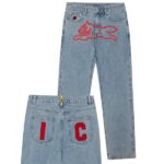 Icecream Running Dog Jeans Licht Blauw