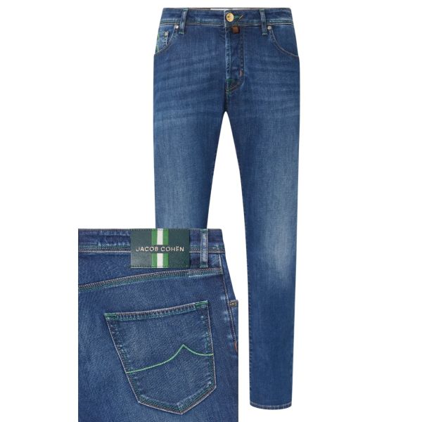 Jacob Cohën Nick Super Slim Jeans 200D Blauw